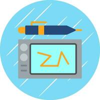 Graphic Tablet Vector Icon Design