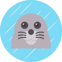 Seal Vector Icon Design