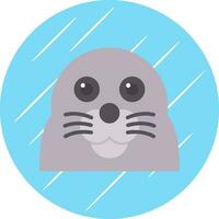 Seal Vector Icon Design