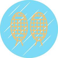 Snowshoes Vector Icon Design