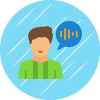 Voice Command Vector Icon Design