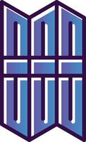 Folding Screen Vector Icon Design