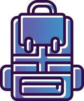 Backpack Vector Icon Design