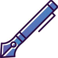 Ink Pen Vector Icon Design