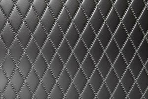 Black diamond leather background photo