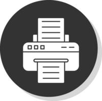 Printer Vector Icon Design