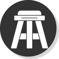 Stool Vector Icon Design