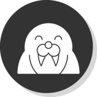 Walrus Vector Icon Design