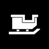 Sled Vector Icon Design