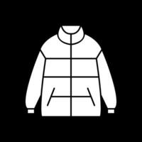 Winter jacket Vector Icon Design