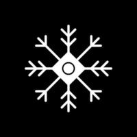 Ice crystal Vector Icon Design