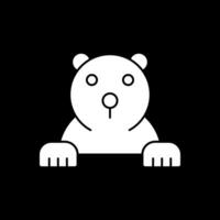 Polar bear Vector Icon Design