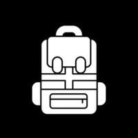 Backpack Vector Icon Design