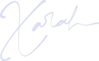 signature series X design illustration vector