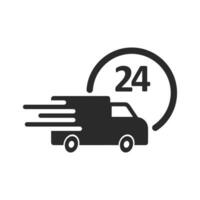 Delivery icon graphic vector design illustration