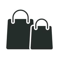 Bag icon graphic vector design illustration