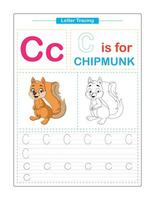 Uppercase and Lowercase. Cute children. Colorful ABC alphabet tracing. Practice worksheet for kids. Learning English vocabulary and handwriting. Letter Trace. Vector illustration