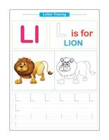 Uppercase and Lowercase. Cute children. Colorful ABC alphabet tracing. Practice worksheet for kids. Learning English vocabulary and handwriting. Letter Trace. Vector illustration