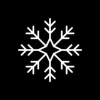 Snowflake Vector Icon Design