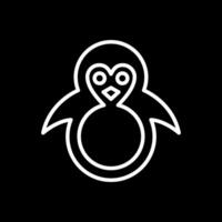 pingüino vector icono diseño