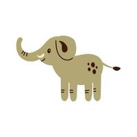 Funny elephant vector illustration