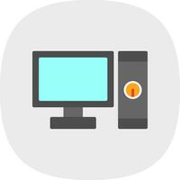 Computer Vector Icon Design