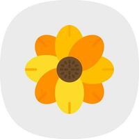 Arctic flower Vector Icon Design