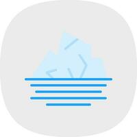 Iceberg arch Vector Icon Design