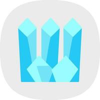 Ice wall Vector Icon Design