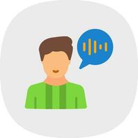 Voice Command Vector Icon Design