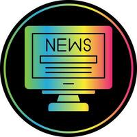 diseño de icono de vector de noticias