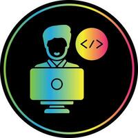 Programmer Vector Icon Design