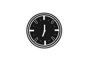vector alarm icon clock,  design element flare style background blue