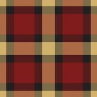 Plaid pattern seamless. Check fabric texture. Stripe square background. Vector textile design.