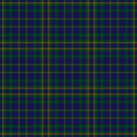Plaid seamless pattern. Vector background of textile ornament. Flat fabric design.