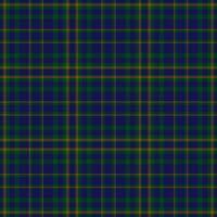 Plaid seamless pattern. Vector background of textile ornament. Flat fabric design.