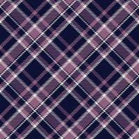 Seamless pattern of scottish tartan plaid. Repeatable background with check fabric texture. Vector backdrop striped textile print.