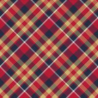 Seamless pattern of scottish tartan plaid. Repeatable background with check fabric texture. Vector backdrop striped textile print.