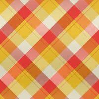 Seamless pattern of scottish tartan plaid. Repeatable background with check fabric texture. Vector backdrop striped textile print.