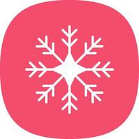 Snowflake Vector Icon Design