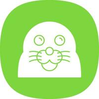 Seal Vector Icon Design
