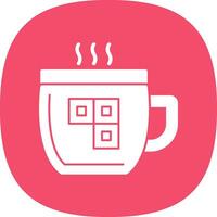 Hot cocoa Vector Icon Design