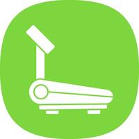 Treadmill Vector Icon Design
