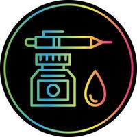 diseño de icono de vector de tinta