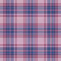 Plaid seamless pattern. Vector background of textile ornament. Flat fabric design.