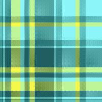 Fabric texture background of plaid check textile with a seamless vector pattern tartan.