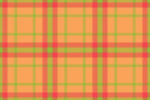 Seamless texture vector of plaid background pattern with a check tartan textile fabric.