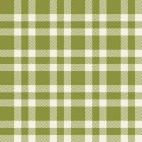 Plaid check pattern. Seamless fabric texture. Tartan textile print. vector