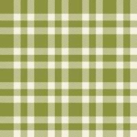 Plaid check pattern. Seamless fabric texture. Tartan textile print. vector