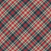 Plaid pattern seamless. Check fabric texture. Stripe square background. Vector textile design.